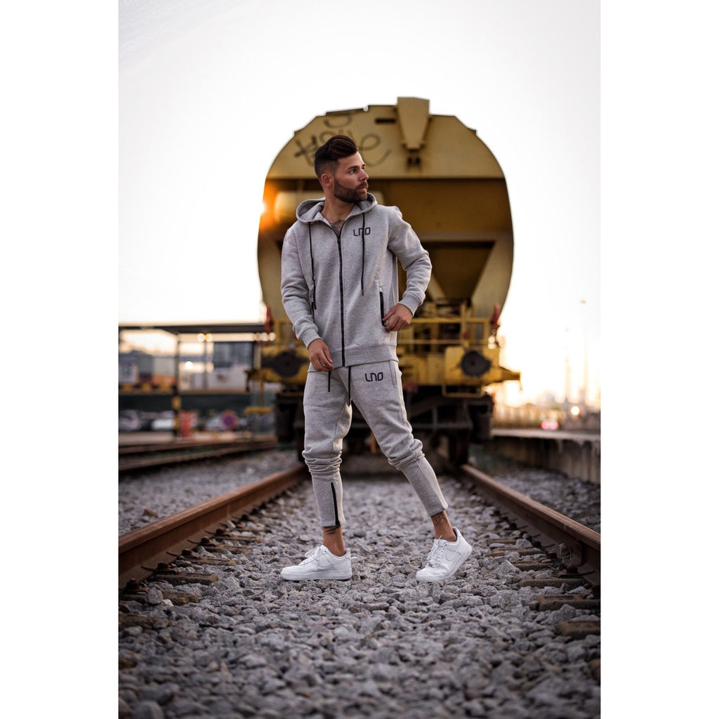 LNO Fleece tracksuit joggers - Grey